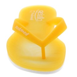 Tong Gelato Arcobaleno Femme par Podowell - Coloris Jaune - Vue avant