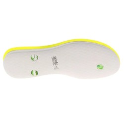 Tong Gelato Arcobaleno pour femme par Podowell. Coloris Jaune fleuri - Vue de dessous