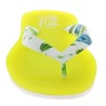 Tong Gelato Arcobaleno pour femme par Podowell. Coloris Jaune fleuri - Vue avant