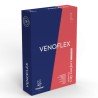 Chaussettes de contention Homme Venoflex City Confort Damier Classe 2 par Thuasne - Packaging