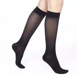 Chaussettes de contention Femme Ideal Classe 3 par Jobst - Coloris Noir