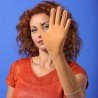 Gant Indémaillable Cicatrex Skin doigts fermés manche longue de Thuasne - Vue du verso