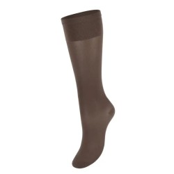 Chaussettes de contention Femme Venoflex Incognito Absolu par Thuasne - Coloris Brun Foncé à pieds fermés
