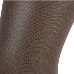 Bas de contention Femme Venoflex Incognito Absolu par Thuasne - Coloris Brun Foncé - Zoom sur la maille