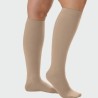 Chaussettes de contention Femme Dynamic Coton classe 2 par Juzo - Coloris Chair en pieds fermés