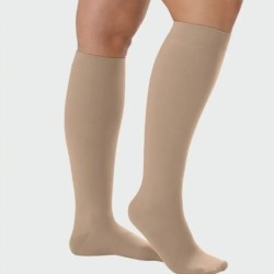 Chaussettes de contention Femme Dynamic Coton classe 3 par Juzo - Coloris Chair à pieds fermés