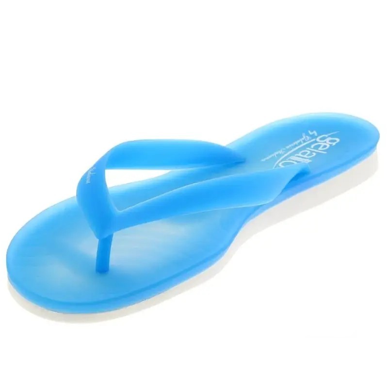 Tong Gelato Arcobaleno pour femme par Podowell. Coloris Ciel