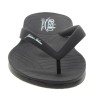 Tong Gelato Arcobaleno Homme par Podowell - Vue avant - Coloris Noir
