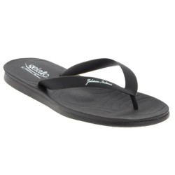 Tong Gelato Arcobaleno Homme par Podowell - Vue de droite - Coloris Noir
