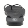 Tong Gelato Arcobaleno Homme par Podowell - Vue arrière - Coloris Noir