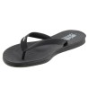 Tong Gelato Arcobaleno Homme par Podowell - Vue de gauche - Coloris Noir