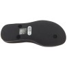 Tong Gelato Arcobaleno Homme par Podowell - Vue de dessous - Coloris Noir