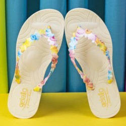 Tong Gelato Arcobaleno Femme par Podowell - Coloris Panarea Panna
