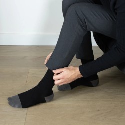 Chaussettes de contention Homme diabétique Diabtx3 Classe 3 par Sigvaris - Photo