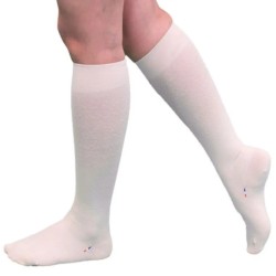 Chaussettes de contention Femme Legger Casual Eco Fibre classe 2 par Innothera - Coloris Crème