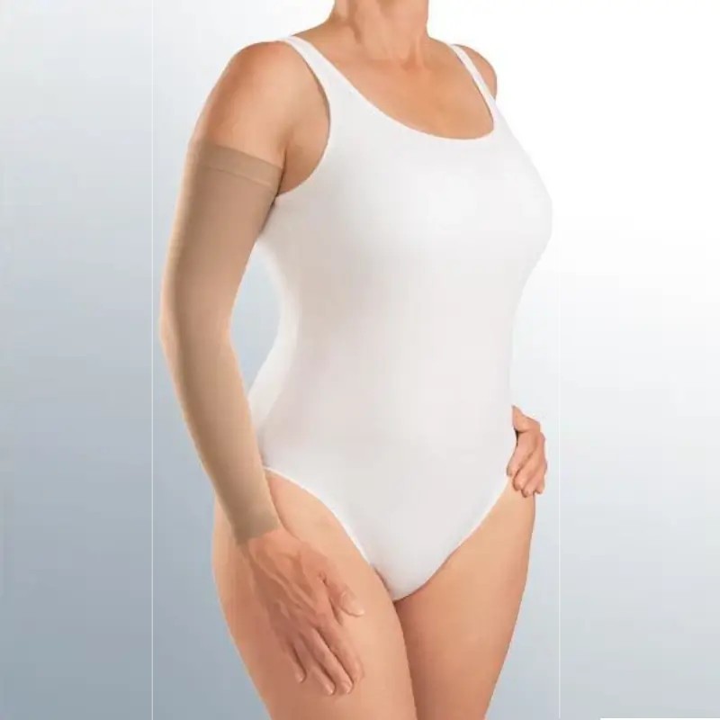 Manchon de compression Mediven Harmony bande picots sans mitaine Classe 2 - Coloris Sable Manchon de compression Mediven Harmony bande picots sans mitaine Classe 2 - Coloris Sable