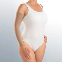 Manchon de compression Mediven Harmony à bord tricot sans mitaine Classe 3 - Coloris Sable