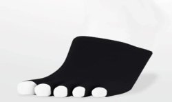 Couvre-orteils Juzo Classic Seamless Classe 3 - Coloris Noir