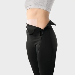 Legging Juzo ScarPrime Light - Coloris Noir - Fermeture éclaire