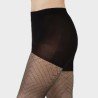Collant de contention Femme Fascination Motif Losange classe 2 par Juzo - Zoom sur le motif Losange et la culotte du collant