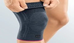 Genouillère élastique rotulienne GenuMedi par Medi - Vue sur la zone picots