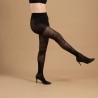 Collant de contention Smartleg Collection par Innothera - Motif Féline - Jambe levée