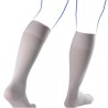 Chaussettes de contention Femme Simply Coton Fin de Thuasne. Coloris Creme. Vue arrière