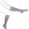 Chaussettes de contention Femme Simply Coton Fin de Thuasne. Coloris Creme