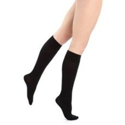 Chaussettes de contention Femme Simply Coton Fin de Thuasne. Coloris Noir - Vue arrière