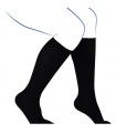 Chaussettes de contention Femme Fast Coton Classe 2 de Thuasne. Coloris Irlandais Noir