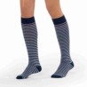 Chaussettes de contention Marinière pour femme de Sigvaris