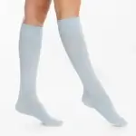 Chaussette Active Coton Bio Femme Bleu Ciel