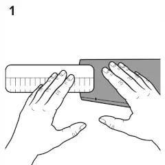 Découpage du manchon de compression JuzoPrime Light - Etape 1